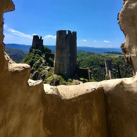 Daire Maison Cabaret Luxury 4 Star Air Conditioned 100m To 4 Cathar Chateaux Private Terrasse With Views!! *